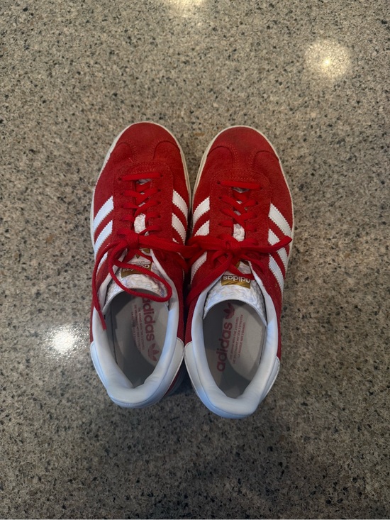 adidas Shoes - adidas  Gazelle Sneakers in Red and White